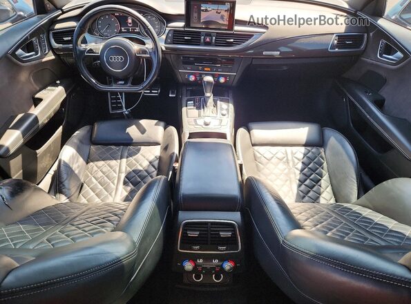 WAUWFAFC7HN131440 2017 AUDI S7 Черный Вид панели приборов
