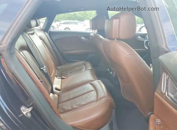 WAUWGAFC1GN106691 2016 AUDI A7 Blue Widok tylnych siedzeń