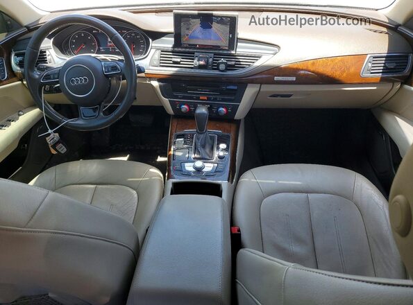 WAUWGAFC5GN087305 2016 AUDI A7 Черный Вид панели приборов
