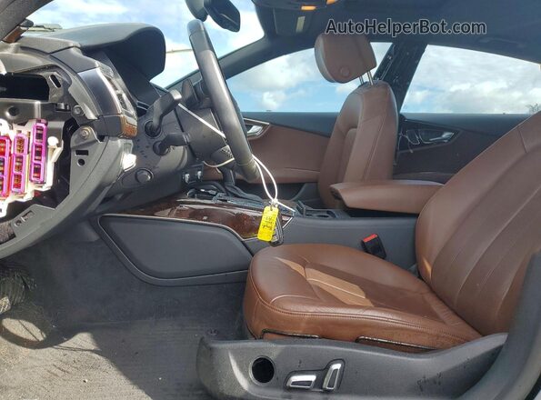 WAUWGAFC7GN078931 2016 AUDI A7 Черный Вид салона спереди