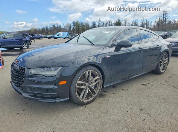 WAUWGAFC7GN078931 2016 AUDI A7 Черный Передняя левая четверть