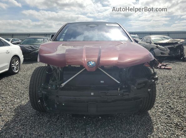 WB523CF00SCS46228 2025 BMW IX Burgundy Vista frontal