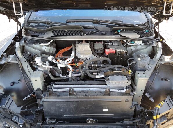 WB523CF01RCN95800 2024 BMW IX Black Vista del compartimento del motor