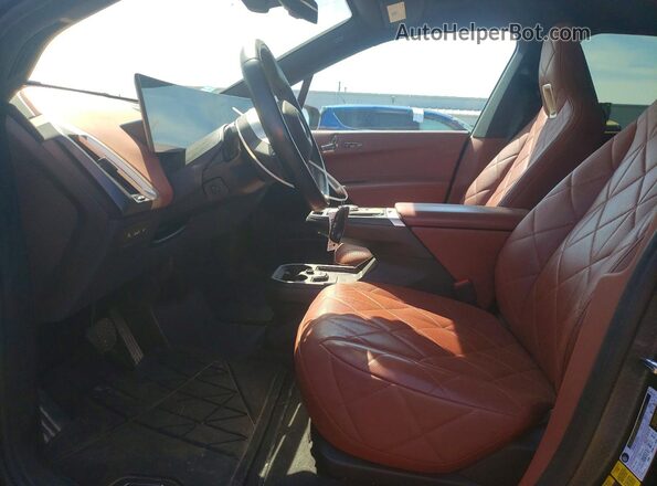 WB523CF06PCM24036 2023 BMW IX Burgundy Widok wnętrza z przodu