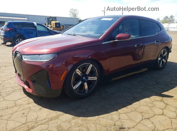 WB523CF06PCM24036 2023 BMW IX Burgundy Przód lewy