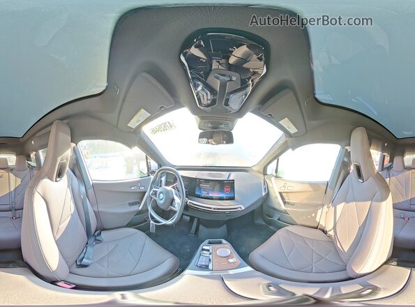 WB523CF06PCM41127 2023 BMW IX White Vista de la etiqueta del VIN