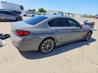 2021 Bmw 530e Серый vin: WBA13AG01MCG44232