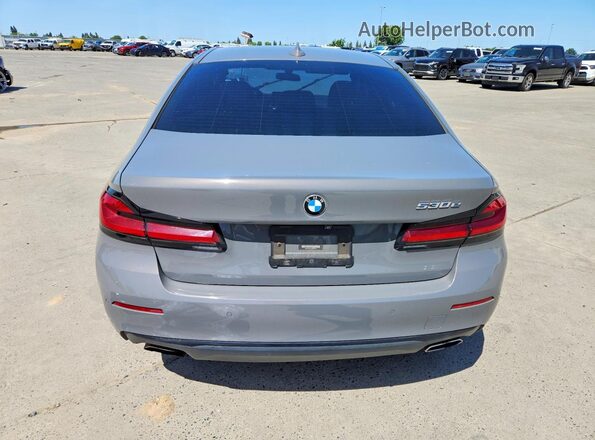 WBA13AG01MCG44232 2021 BMW OTHER Серый Вид сзади