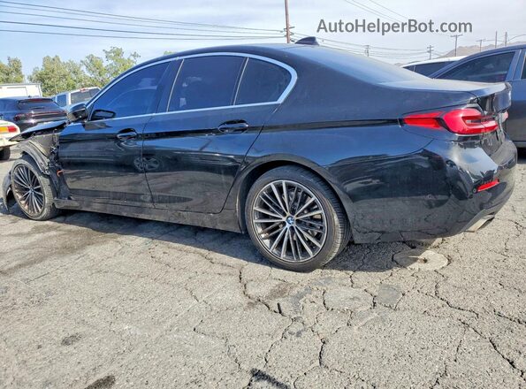 WBA13AG02MCF46245 2021 BMW 5 SERIES Черный Задняя левая четверть