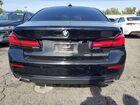 2021 Bmw 530e Черный vin: WBA13AG02MCF46245