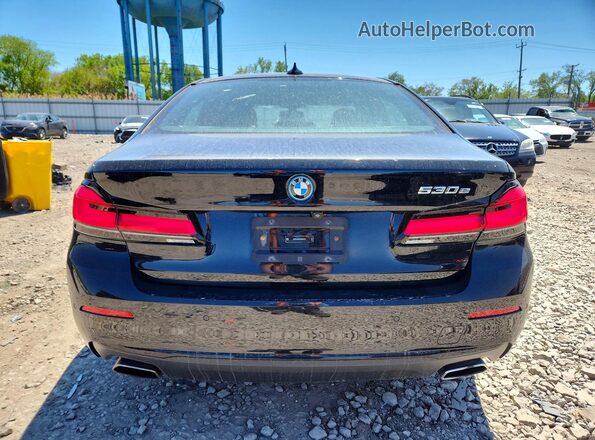WBA13AG0XPCN67524 2023 BMW 5 SERIES Черный Вид сзади