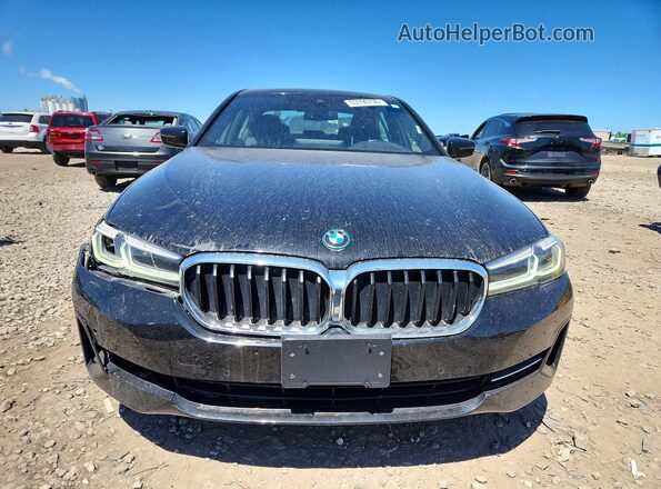 WBA13AG0XPCN67524 2023 BMW 5 SERIES Черный Вид спереди