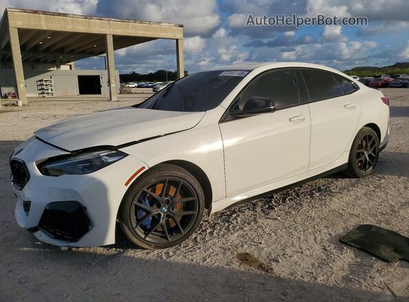 WBA13AL01M7H06789 2021 BMW M2 Белый Передняя левая четверть