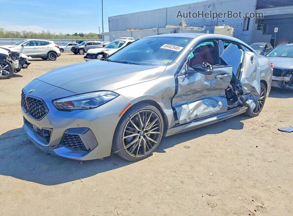 WBA13AL08N7K94935 2022 BMW M2 Gray Առջևի ձախ երեք քառորդ տեսարան
