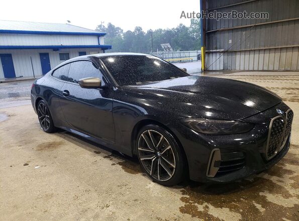 WBA13AR08MCF67064 2021 BMW M4 Black წინა მარჯვენა