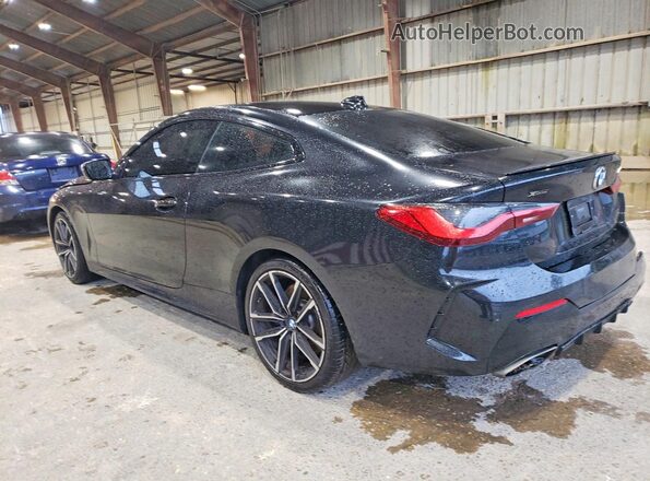 WBA13AR08MCF67064 2021 BMW M4 Black უკანა მარცხენა