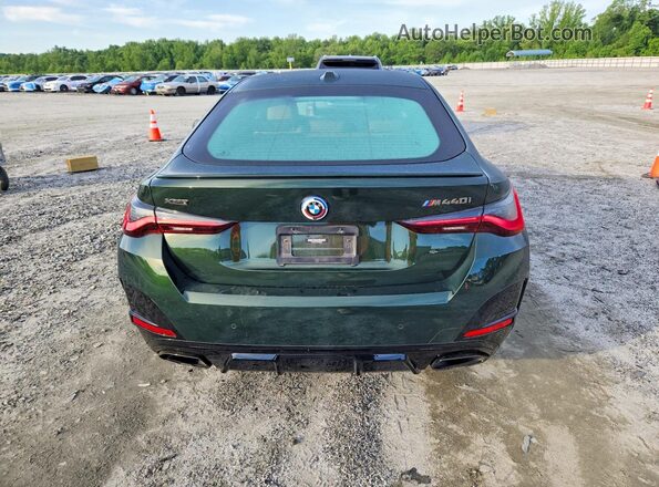 WBA13AW09NFN20689 2022 BMW M4 Green Widok z tyłu