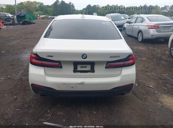 WBA13BJ02MCG26773 2021 BMW 5 SERIES Белый 
