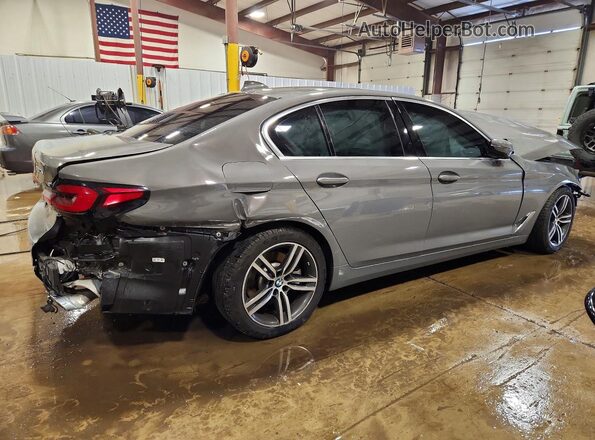 WBA13BJ09MWW96802 2021 BMW 5 SERIES Серый Задняя правая четверть