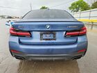2023 Bmw M550xi Blue vin: WBA13BK02PCL36839