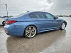 2023 Bmw M550xi Blue vin: WBA13BK02PCL36839