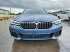 2023 Bmw M550xi Blue vin: WBA13BK02PCL36839