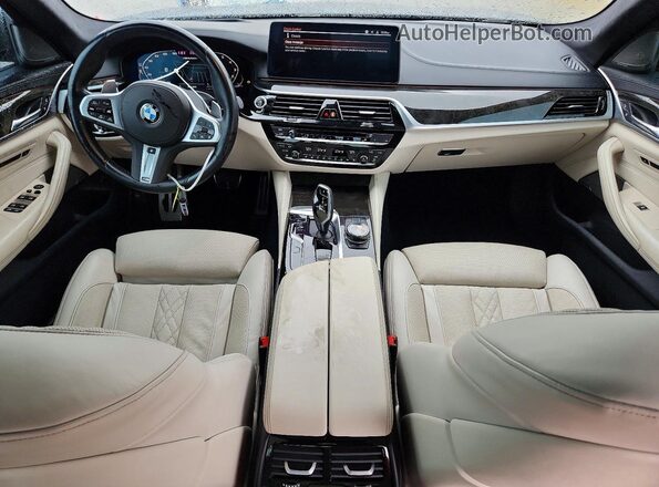 WBA13BK02PCL36839 2023 BMW M5 Blue Vista del salpicadero