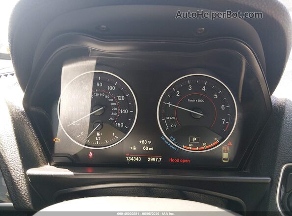 WBA1F9C52GV545500 2016 BMW OTHER Черный Вид задних сидений
