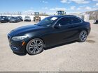 2016 Bmw 228i Черный vin: WBA1F9C52GV545500