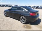 2016 Bmw 228i Черный vin: WBA1F9C52GV545500