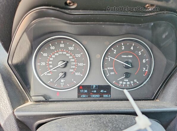 WBA1F9C5XGV545003 2016 BMW OTHER Красный Вид щитка приборов