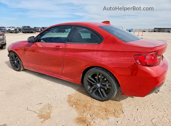 WBA1F9C5XGV545003 2016 BMW OTHER Красный Задняя левая четверть
