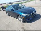 2016 Bmw 228i Xdrive Blue vin: WBA1G9C53GV726683