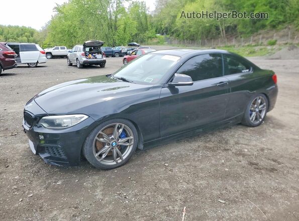 WBA1J9C56GV696371 2016 BMW M2 Black Передня ліва чверть