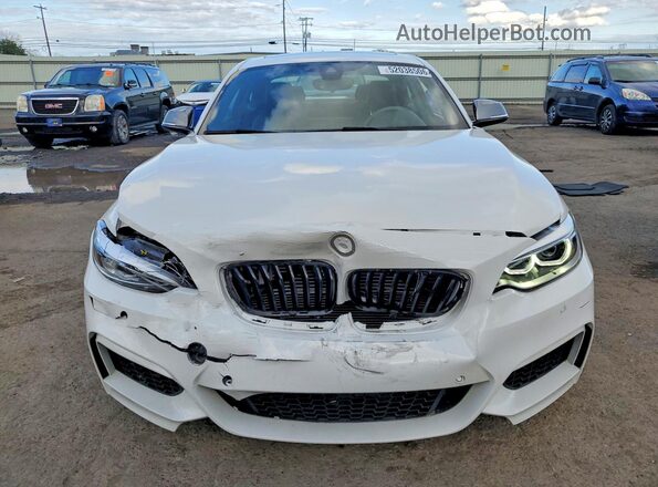 WBA1J9C57GV695925 2016 BMW M2 White Front view
