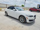 2016 Bmw 228 I Sulev Белый vin: WBA1K9C52GV322644