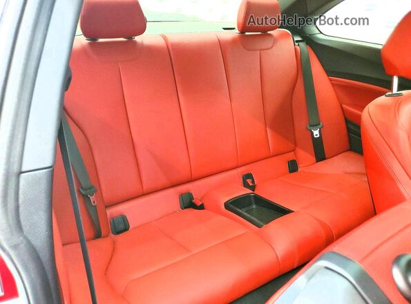 WBA2G1C52HV638893 2017 BMW M2 Red Vista de los asientos traseros