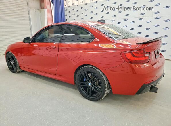 WBA2G1C52HV638893 2017 BMW M2 Red Trasero izquierdo