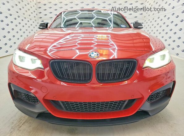 WBA2G1C52HV638893 2017 BMW M2 Red Vista frontal