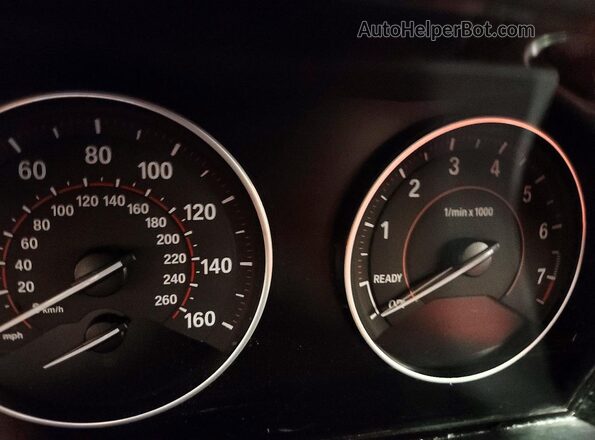 WBA2G3C38HV641307 2017 BMW M2 Белый Вид щитка приборов