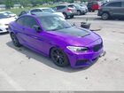 2017 Bmw M240i Xdrive Purple vin: WBA2G3C51HV640730
