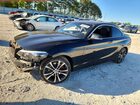 2018 Bmw 230i Black vin: WBA2J1C52JVD09251
