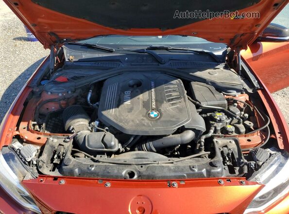 WBA2J5C51JVC07267 2018 BMW M2 Brown Widok wnętrza z tyłu