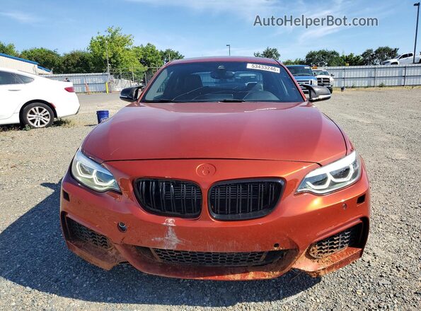 WBA2J5C51JVC07267 2018 BMW M2 Brown Widok z przodu