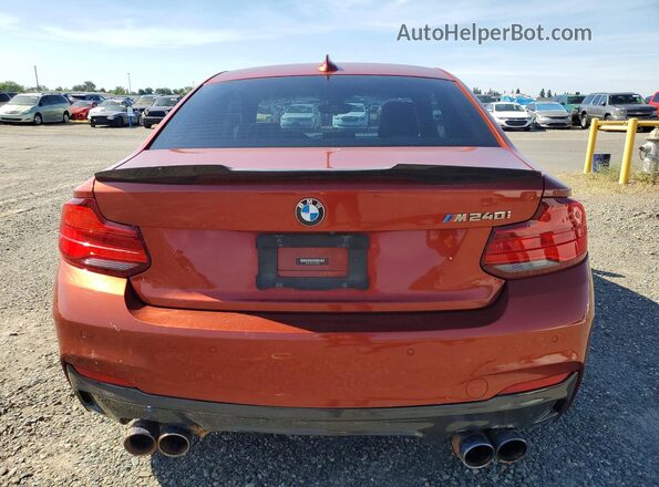 WBA2J5C51JVC07267 2018 BMW M2 Brown Widok z tyłu