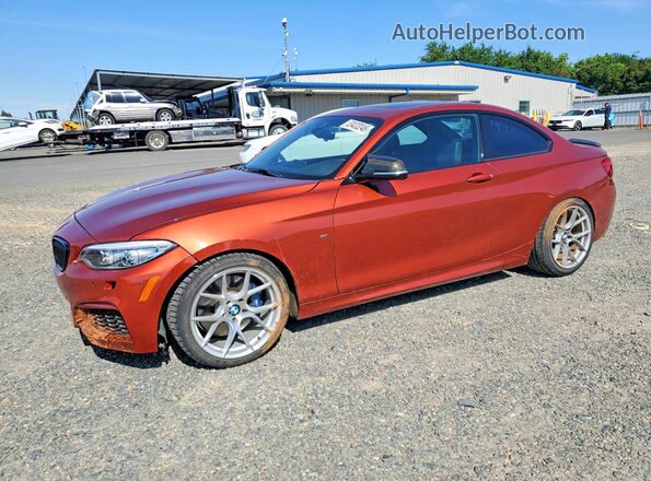 WBA2J5C51JVC07267 2018 BMW M2 Brown Przód lewy