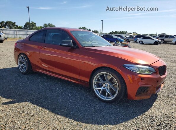 WBA2J5C51JVC07267 2018 BMW M2 Brown Przód prawy