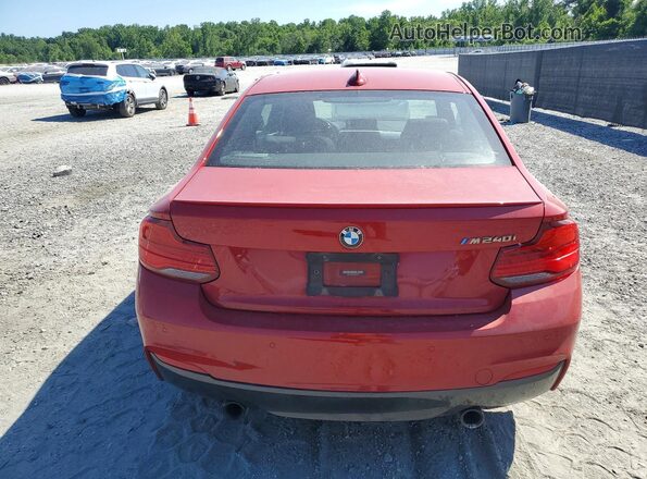 WBA2J5C59JVB27991 2018 BMW M2 Red Vista trasera