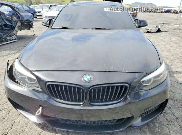 WBA2J7C50JVB28412 2018 BMW M2 Черный Вид спереди