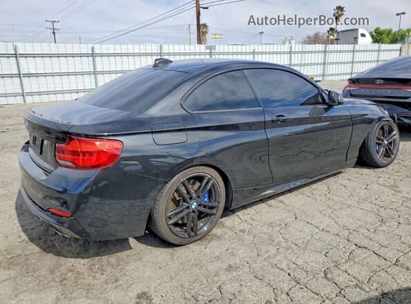WBA2J7C50JVB28412 2018 BMW M2 Черный Задняя правая четверть